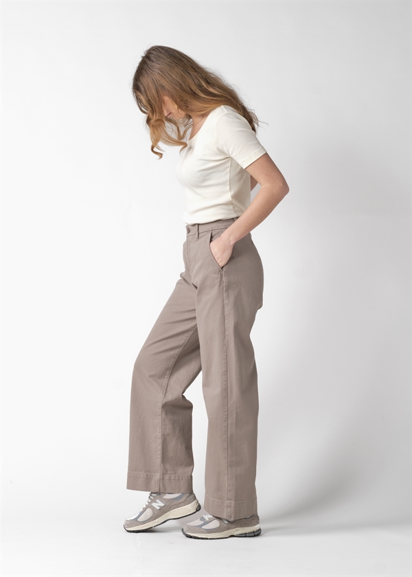 Klitmøller Collective Lydia denim pants - Cashew wash